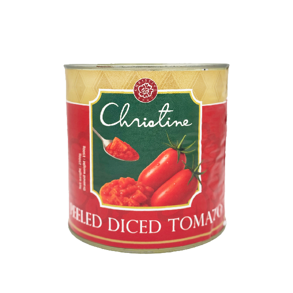 Christine 切碎番茄罐