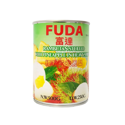 富達 紅毛丹夾鳳梨